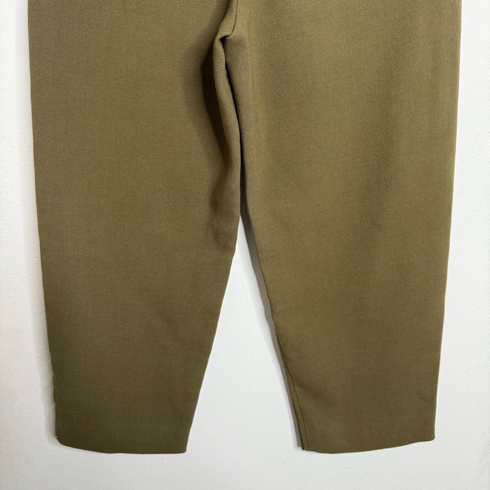 Frank and Oak The Utility Alice Straight Pant in Dark Olive Sz 6 Minimalist - Picture 9 of 16